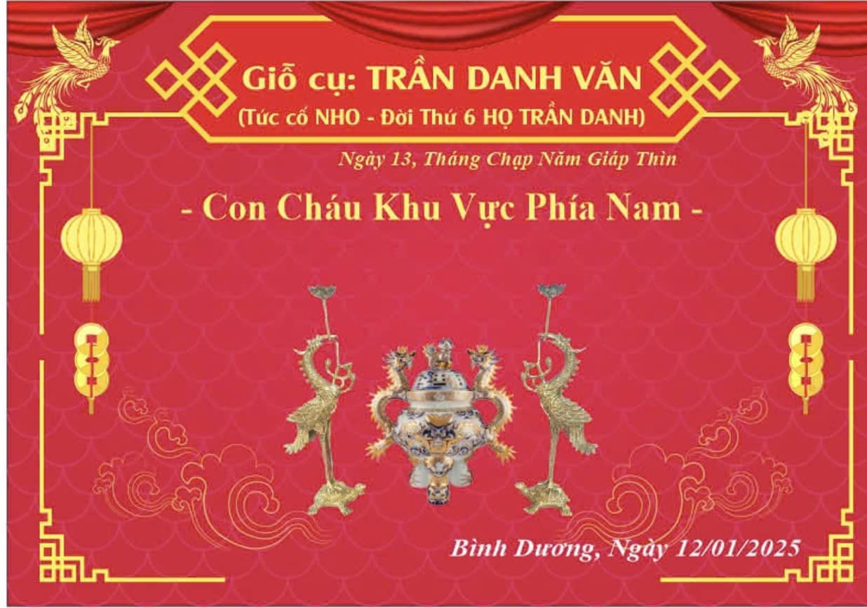 Họ Trần Danh tại Bình Dương